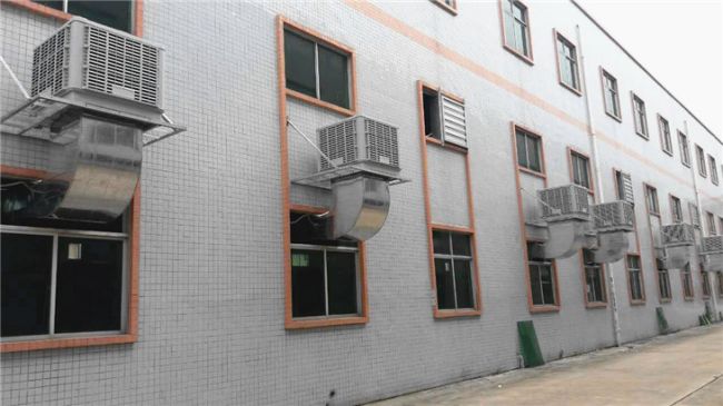東莞石龍環(huán)保空調-水冷空調安裝，